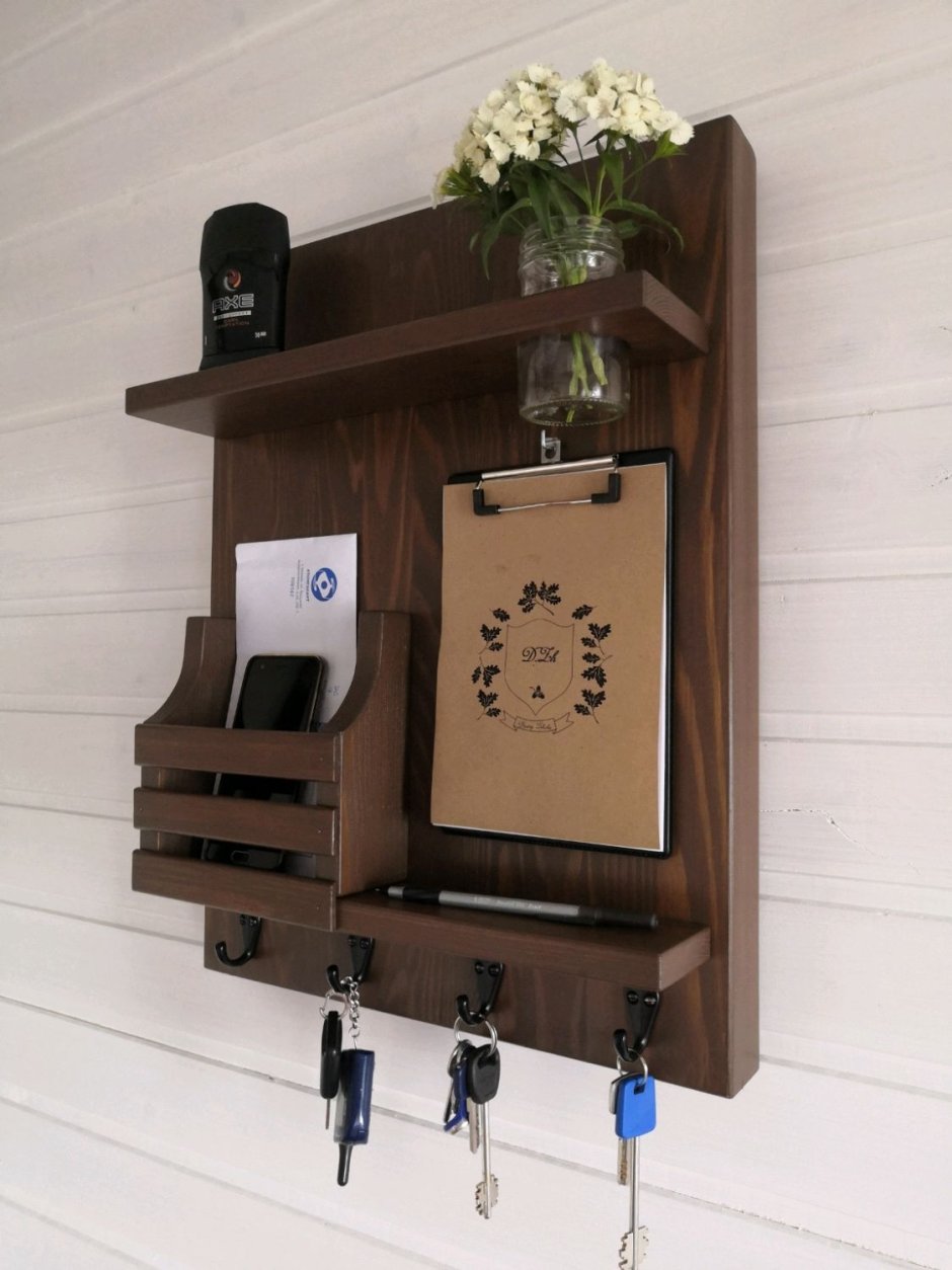 Полка для телефона настенная