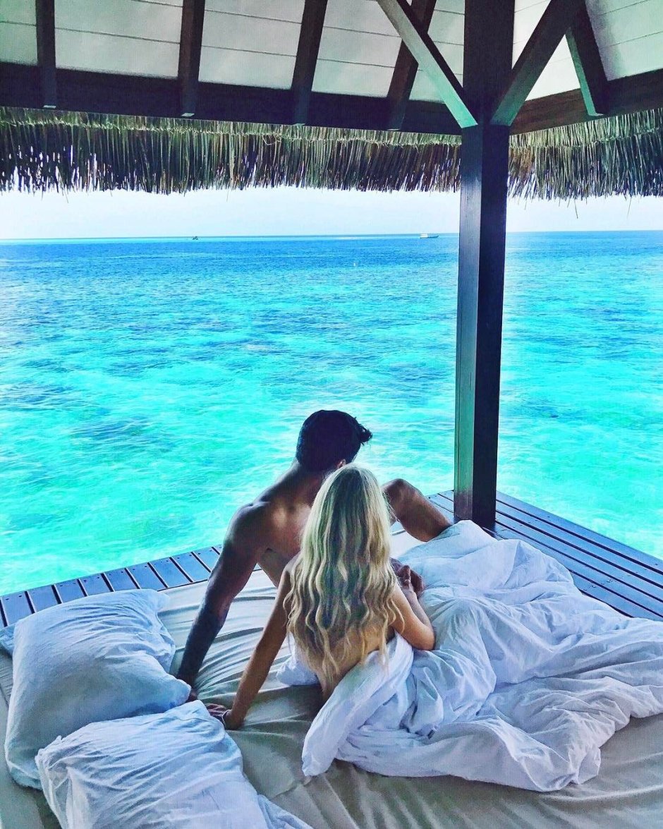 Влюбленные на Мальдивах