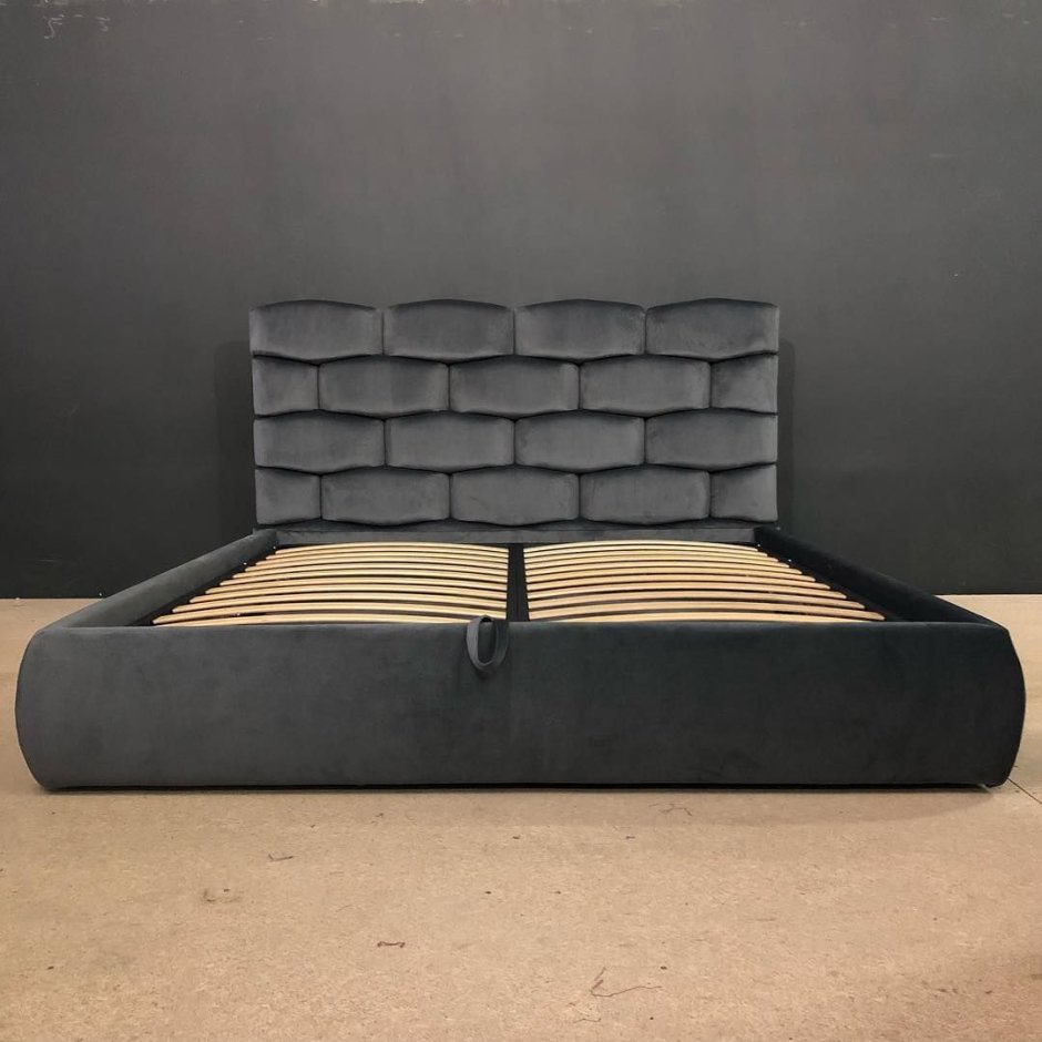 Кровать с мягкими бортами двуспальная