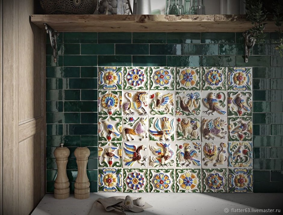 Современные изразцы