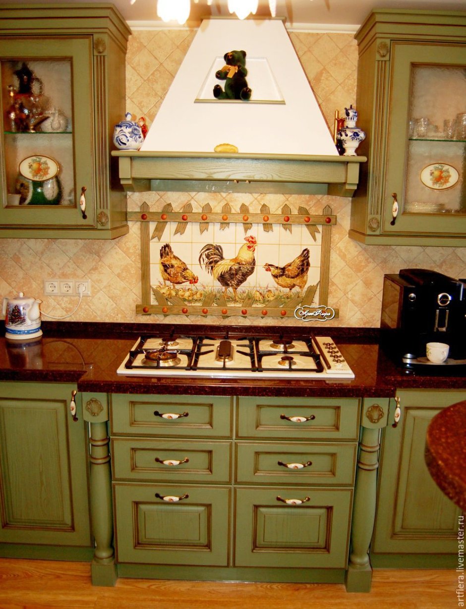 Расписные кухни