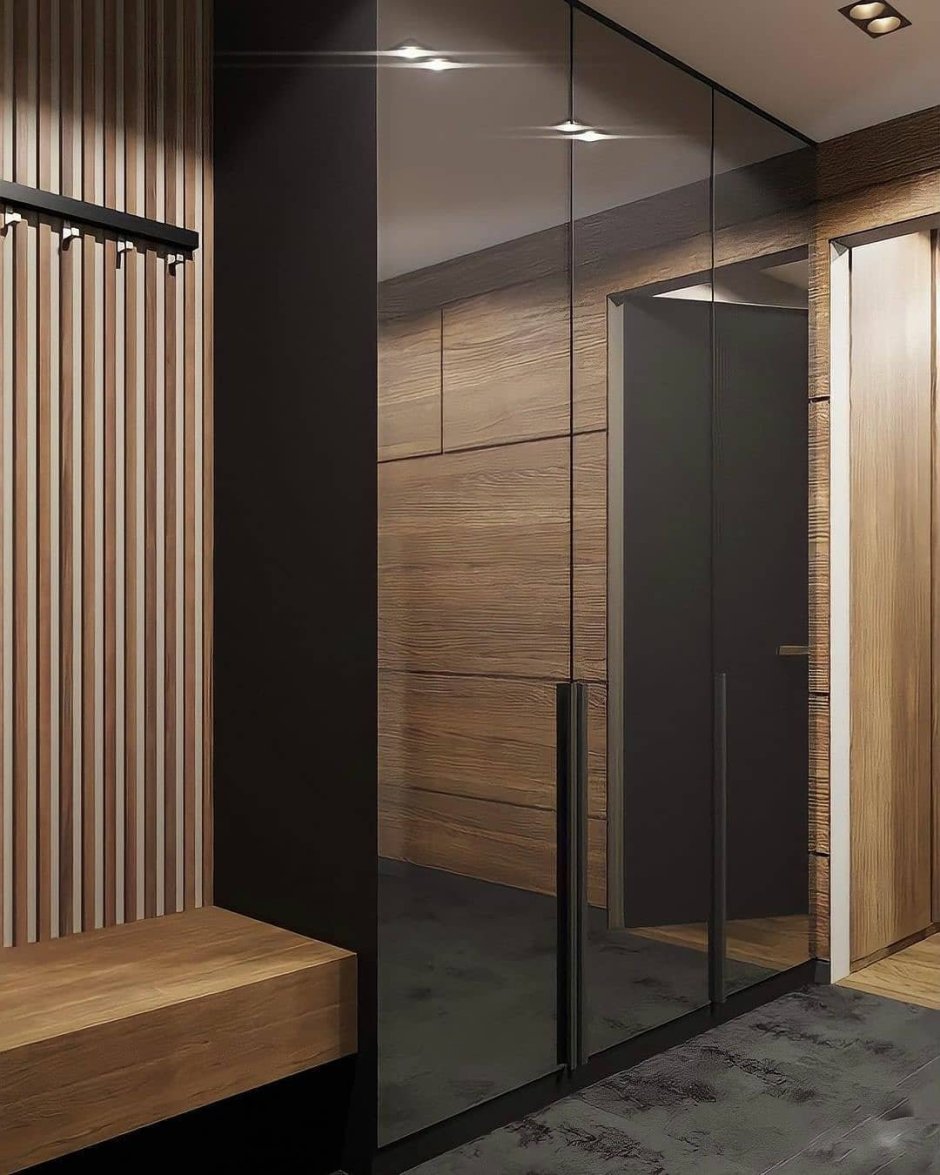 Стильный шкаф в прихожую