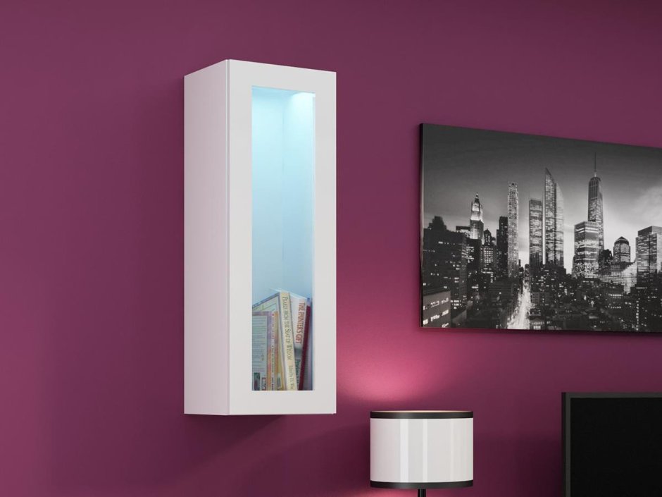 Пенал навесной для гостиной