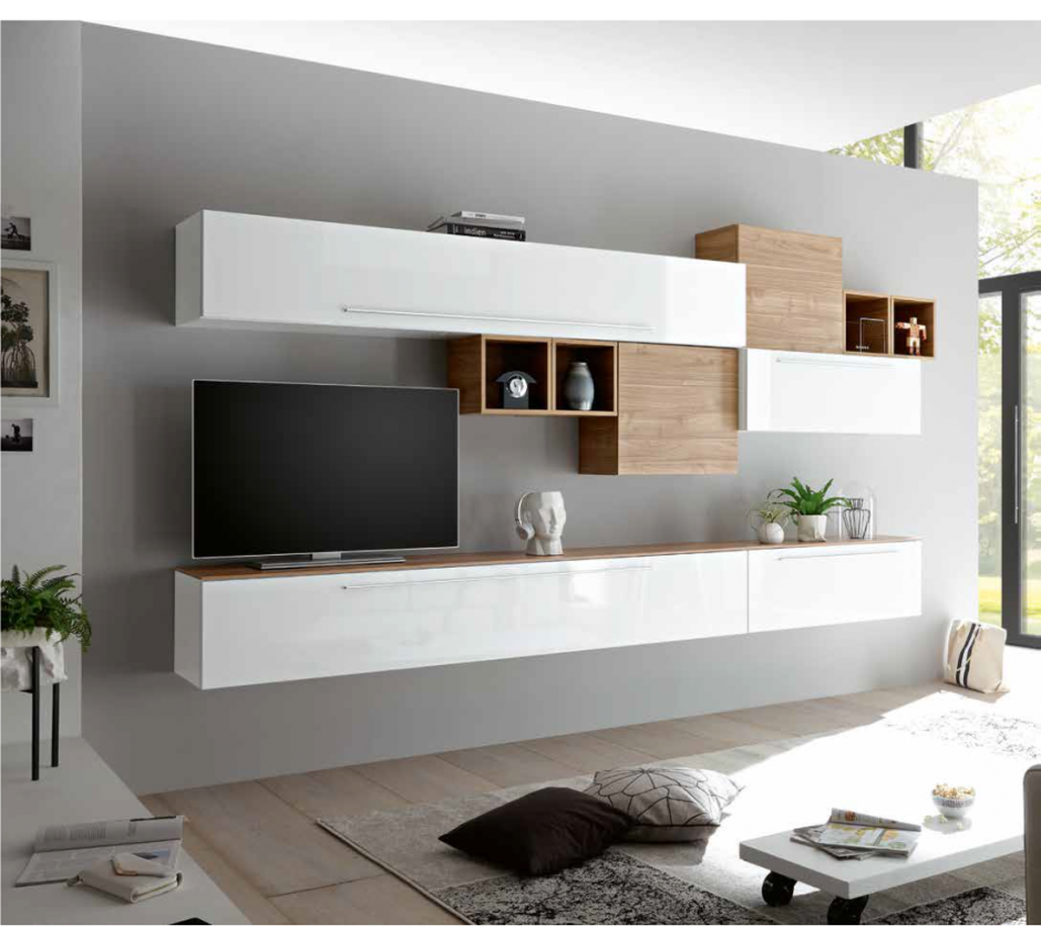 Пенал навесной для гостиной