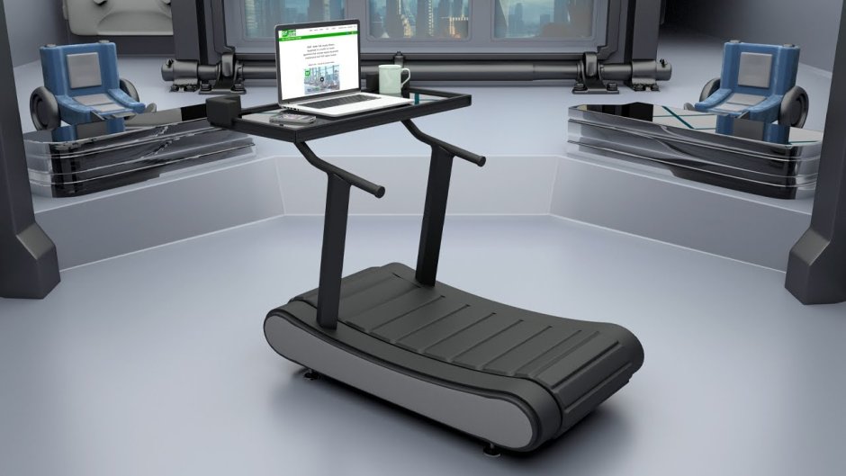 Lifespan Беговая дорожка 1200 со столом для компьютера