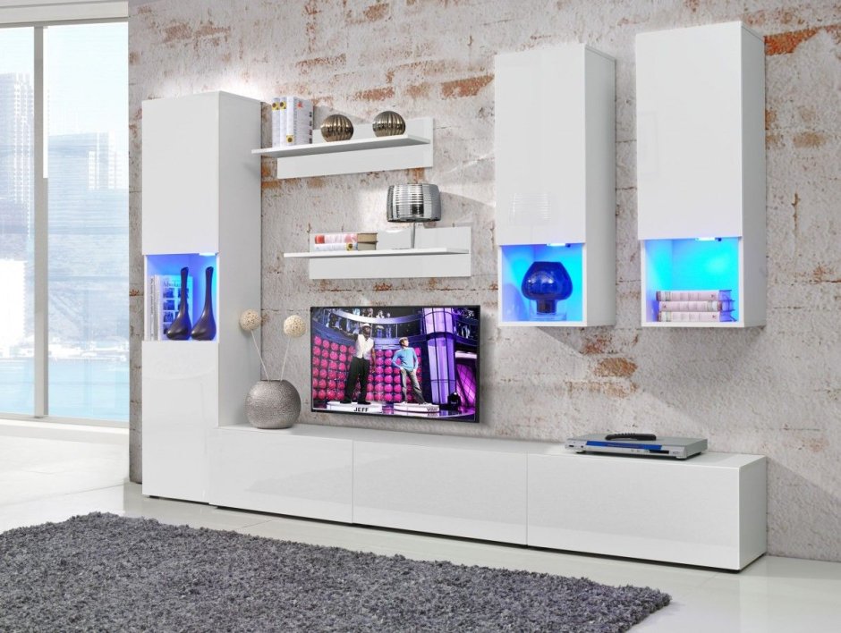 Пенал под телевизор подвесной