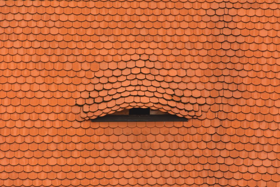 Черепица керамическая полукруглая