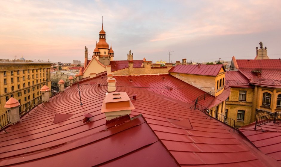 Город с крыши