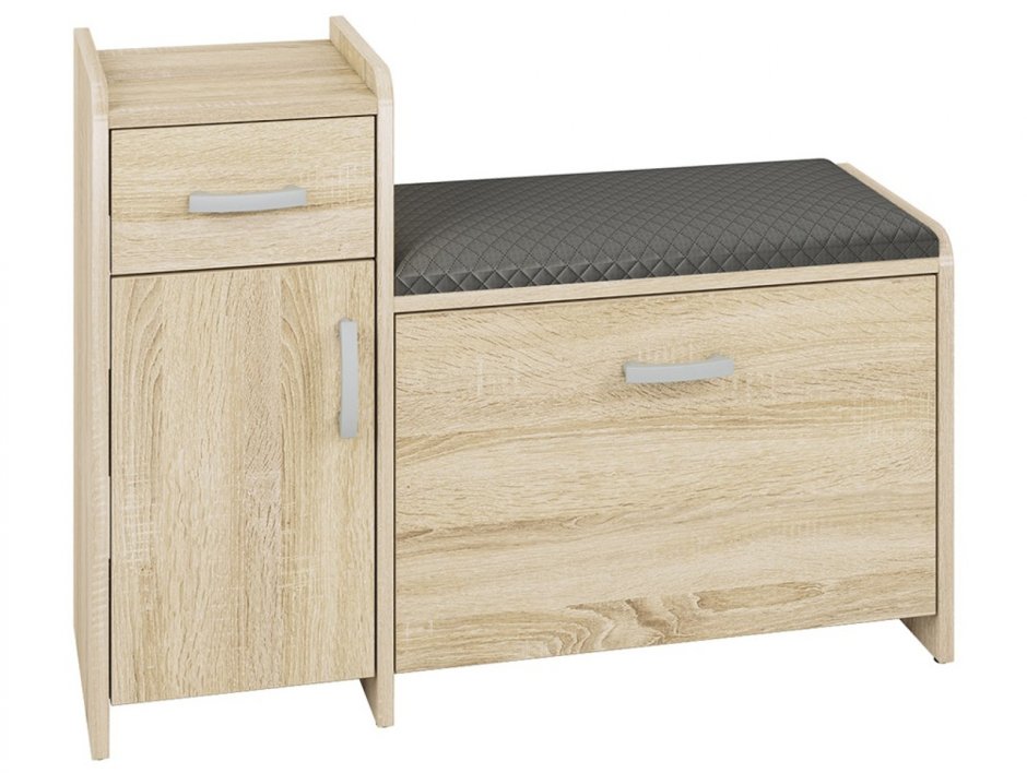 Разноуровневые тумбы в прихожую