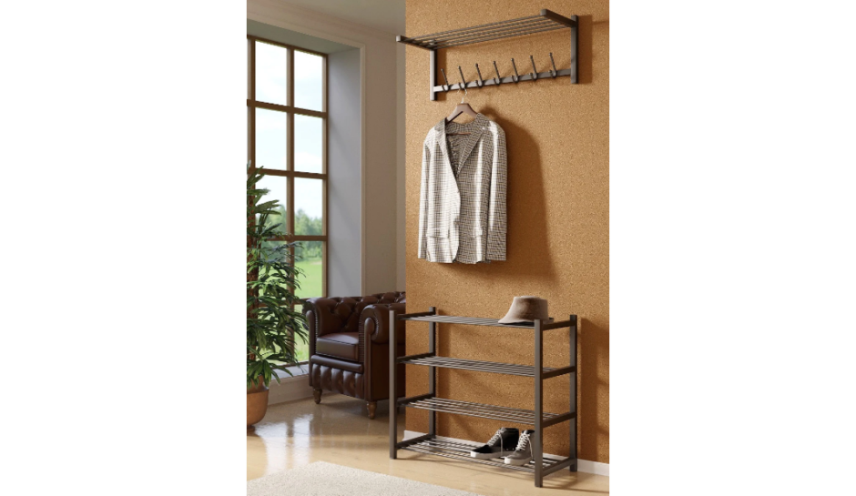 Вешалка (дерево металл) jl51002