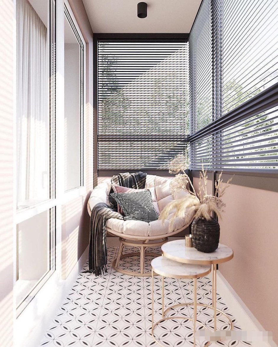 Интерьер балкона икеа