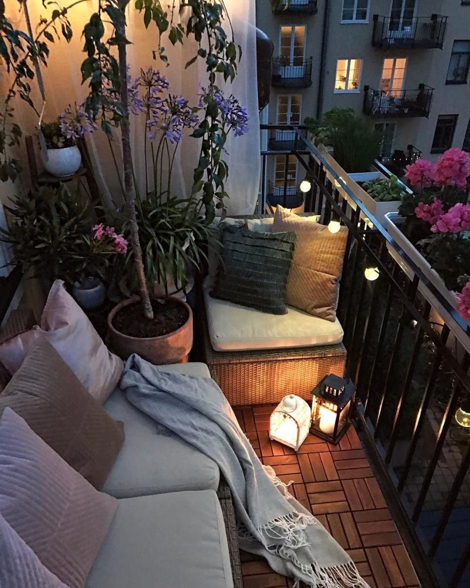 Интерьер лоджии