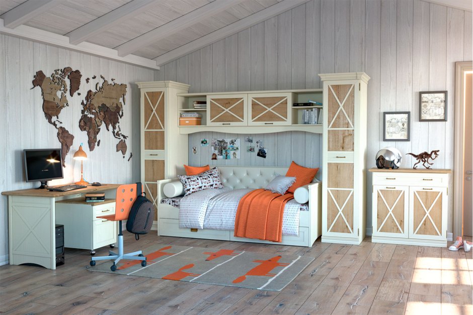 Ангстрем мебель Кантри подростковая