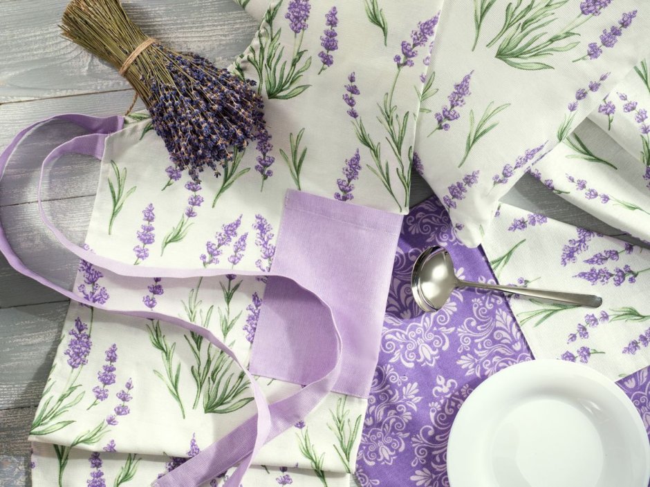 Кухонный фартук Альпийская Лаванда