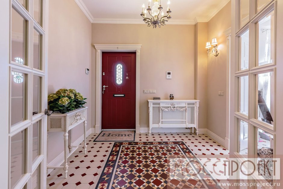 Застекленный коридор к дому