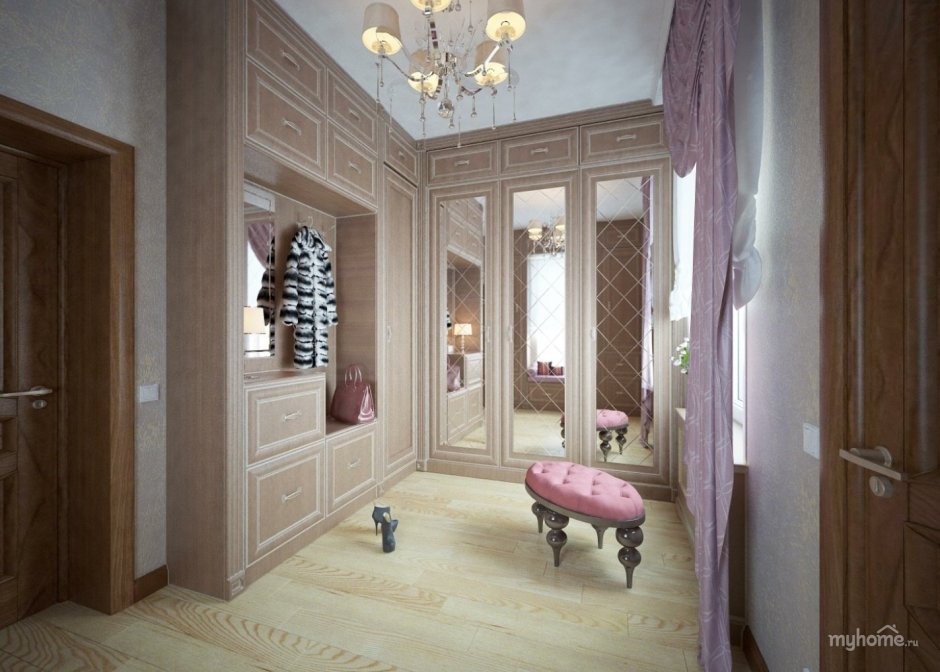 Тамбур прихожая в частном доме