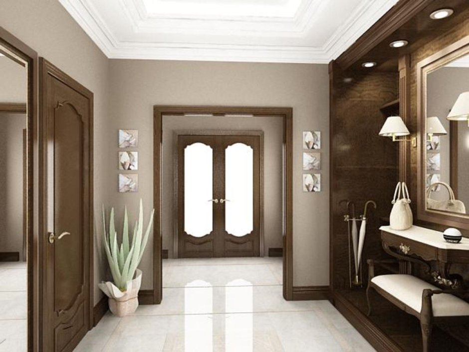 Прихожая с окном