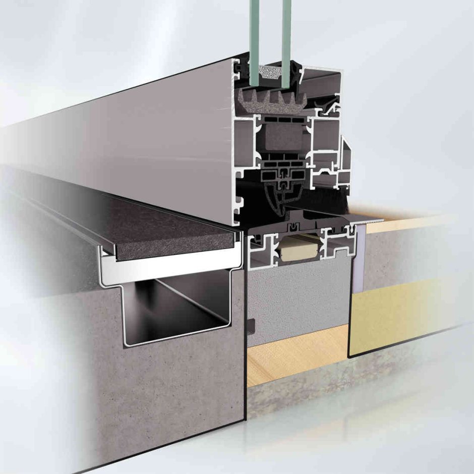 Раздвижные Schüco AWS 75