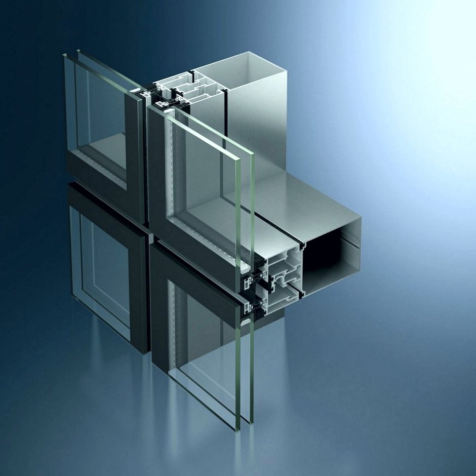 Стоечно ригельная система Шуко