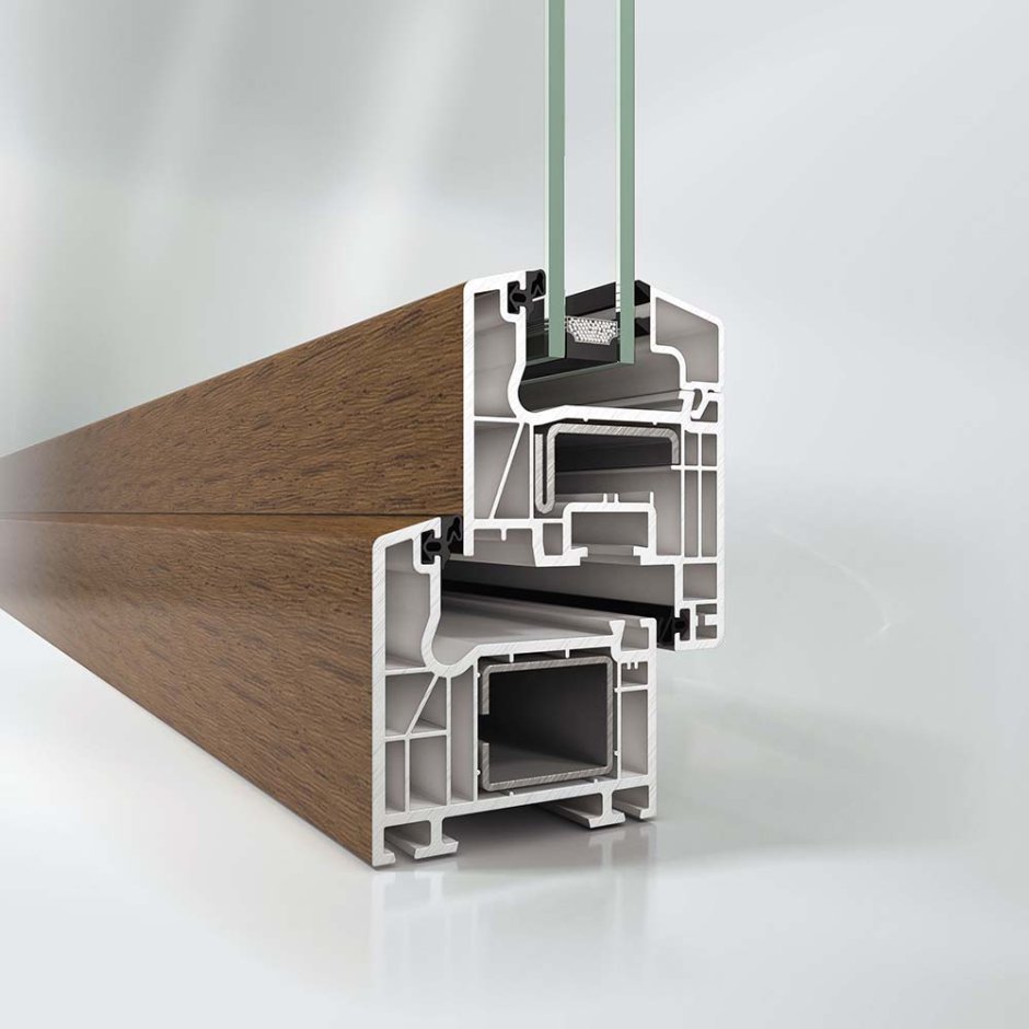 Оконный профиль Schuco Corona ст70