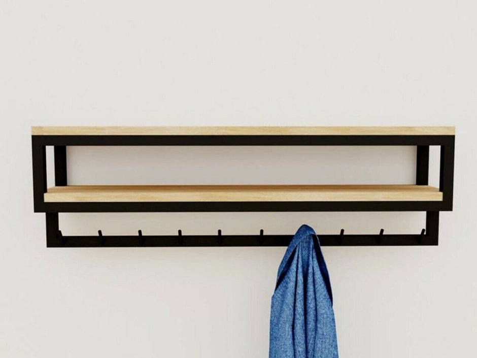 Вешалка лофт 120х202х58