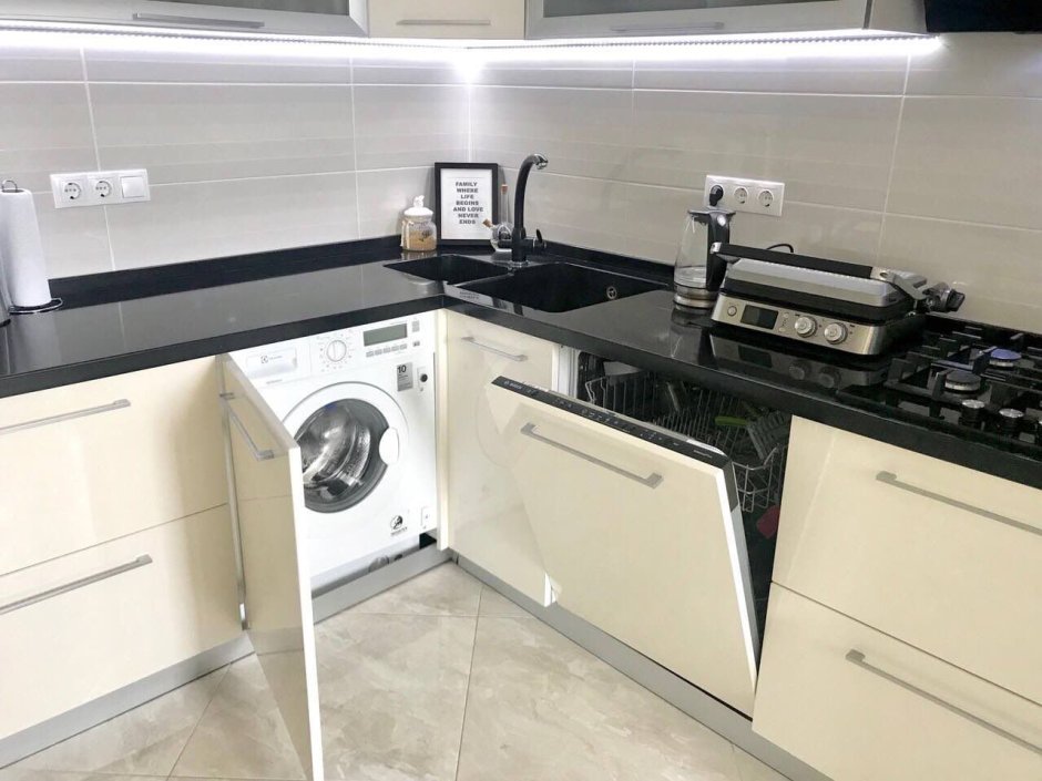 Посудомойка 45 см встраиваемая под варочную панель