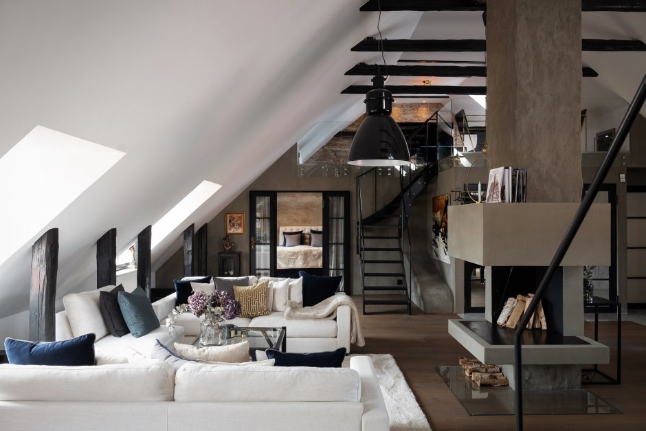 Квартира с мансардой