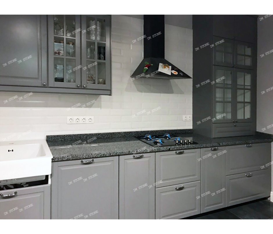 Кухня скала гранит Оникс ДСВ