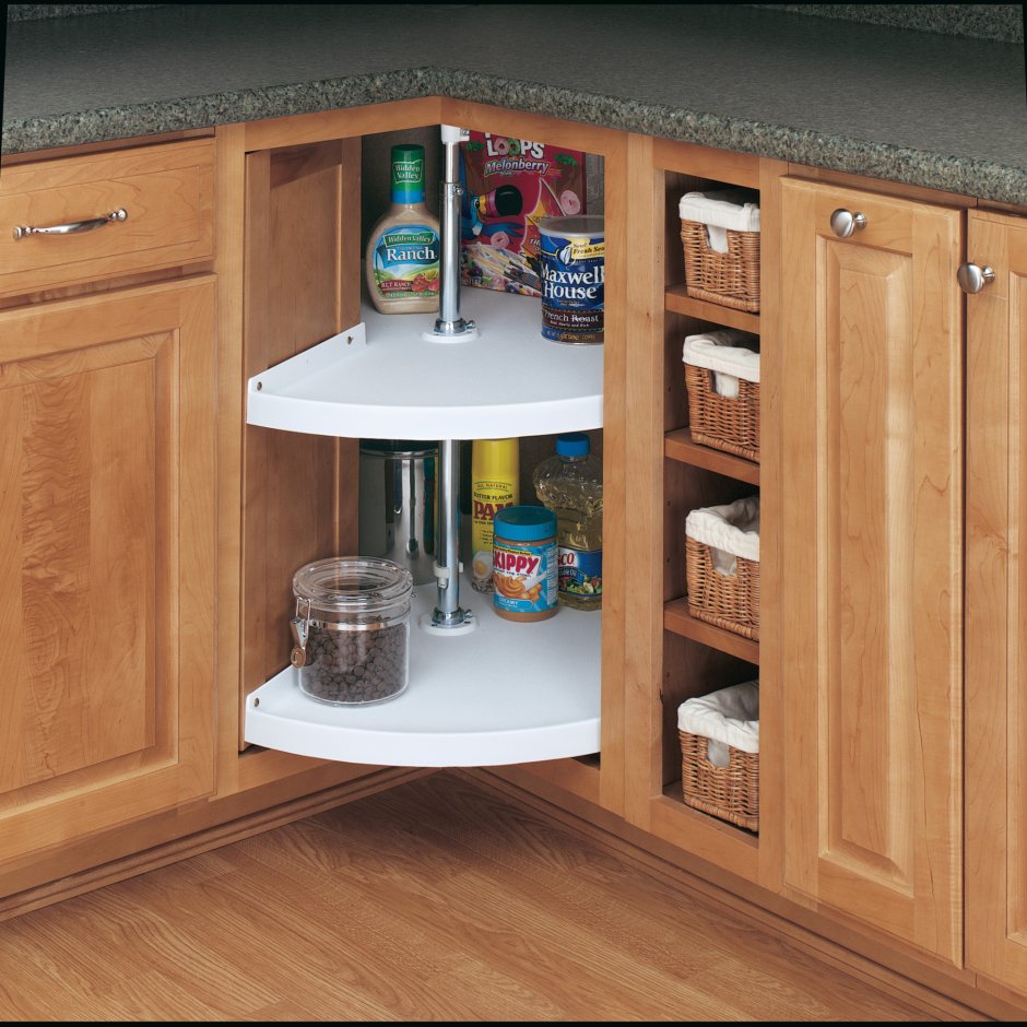 Угловой шкаф на кухню