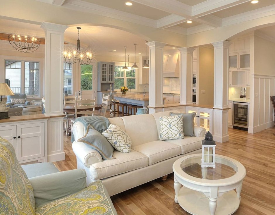 Американский дом интерьер