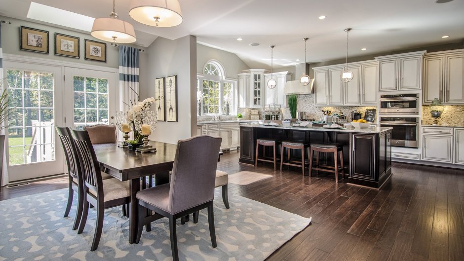 Кухни столовые в американском стиле