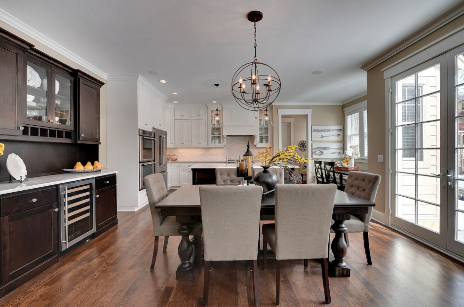 Кухня столовая Эклектика