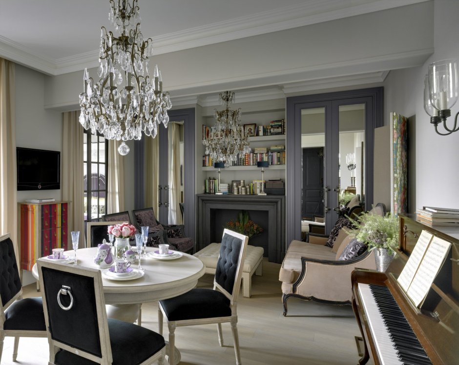 Американский фармхаус интерьер