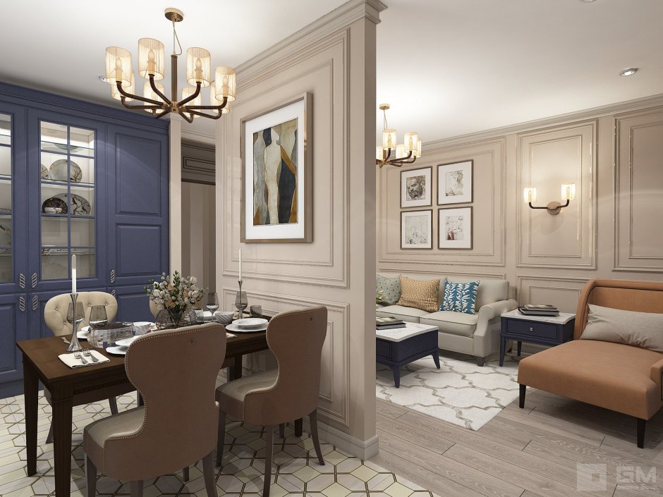 Кухня в американском стиле