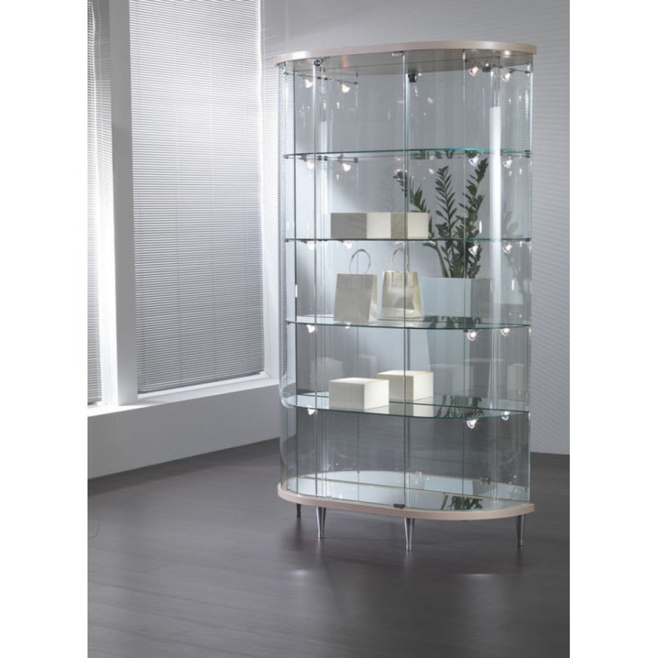 Витрина Glass Showcase высота 1100