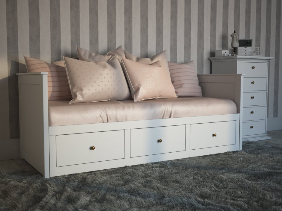 Конструкция выдвижного дивана