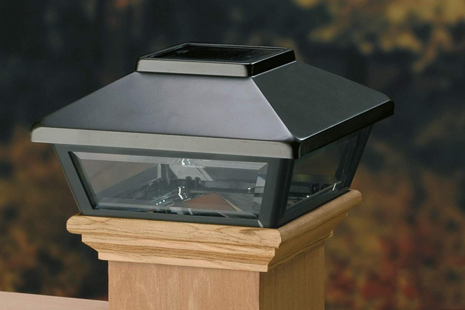 Светильники на заборные столбы