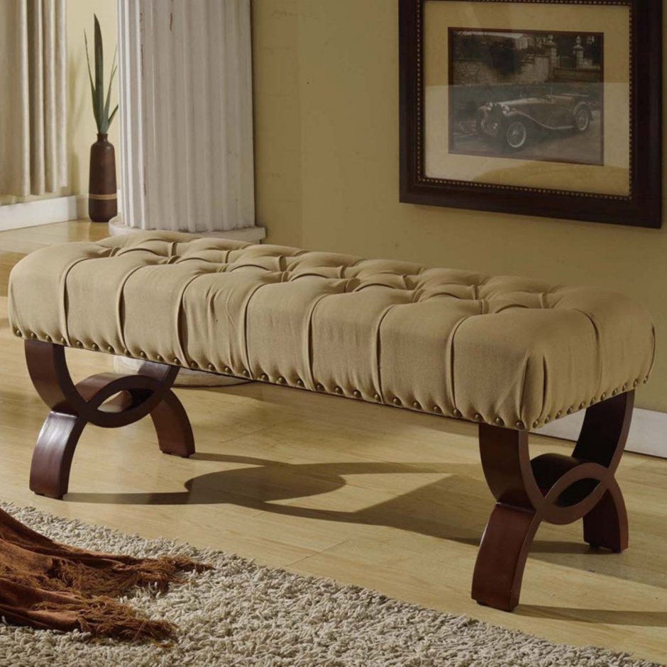 Банкетка в прихожую в современном стиле