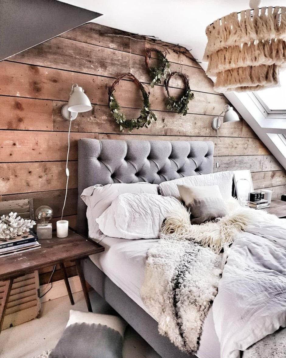 Деревянное изголовье спальня икеа