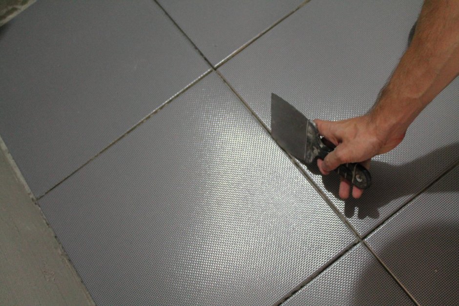 Фуговка швов керамической плитки