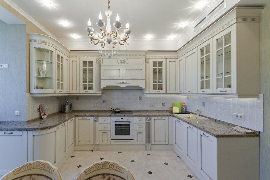 Кухня в стиле Прованс 9м2