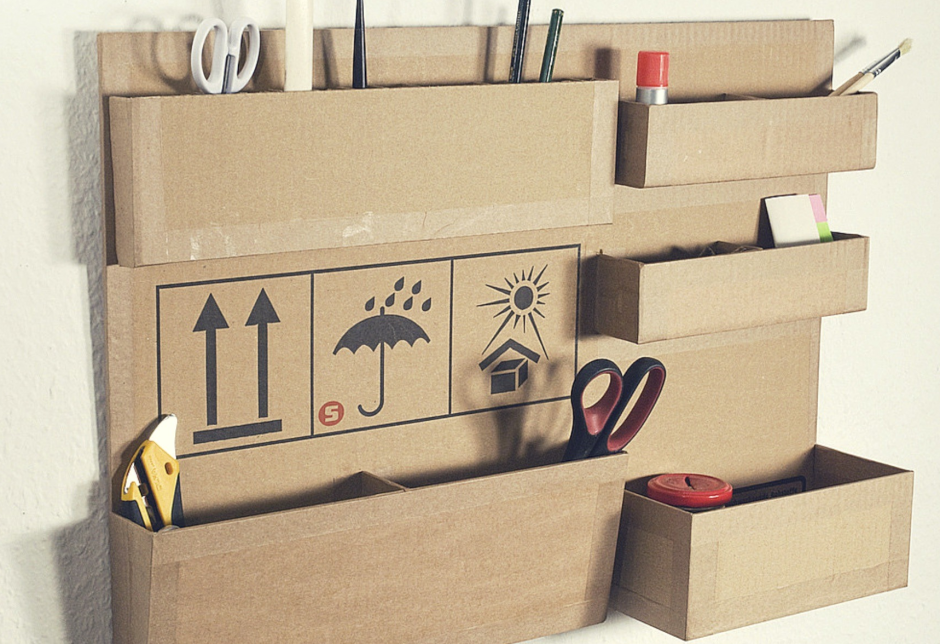Органайзер из картона