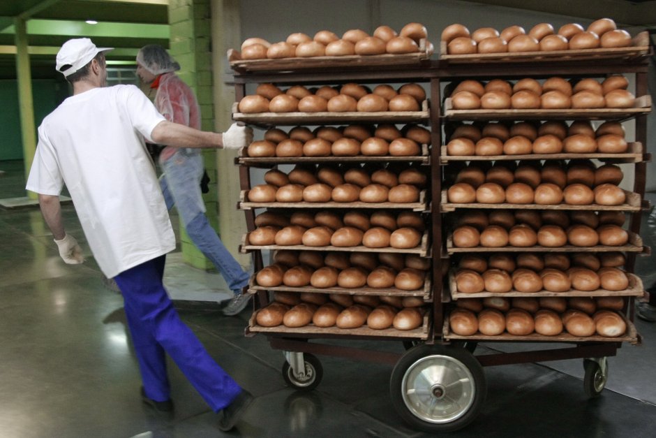 Транспортирование хлеба и хлебобулочных изделий