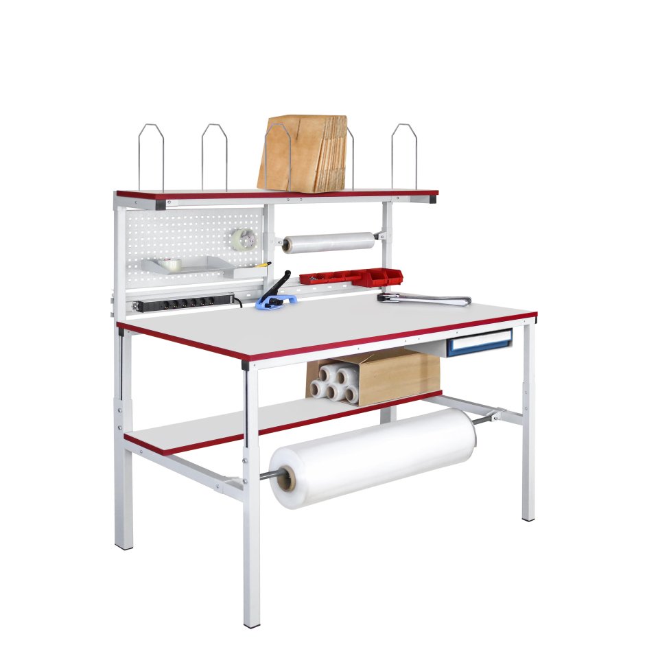 Стол упаковочный с надстройкой м-СЛТС-150/70