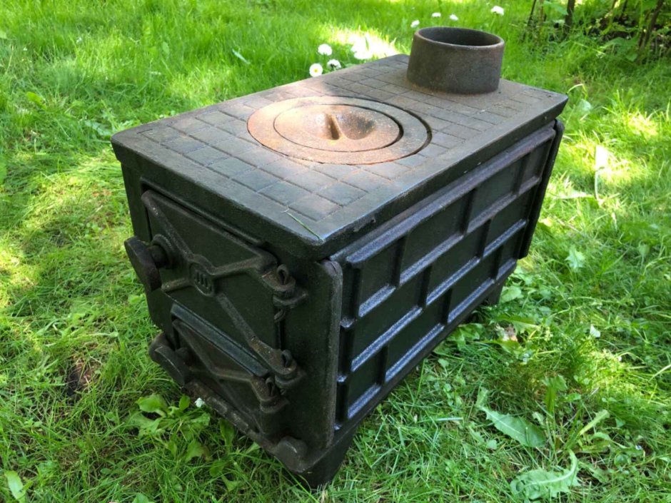 Печка с плитой