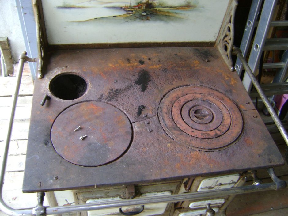 Варочная железная печи 510х34