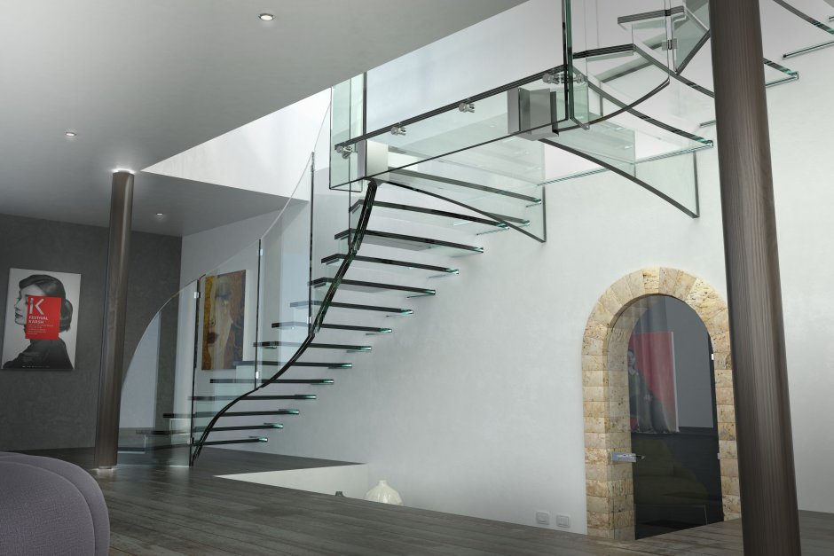 Зеркальная лестница