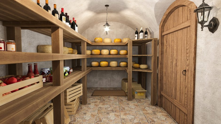 Отделка подвала