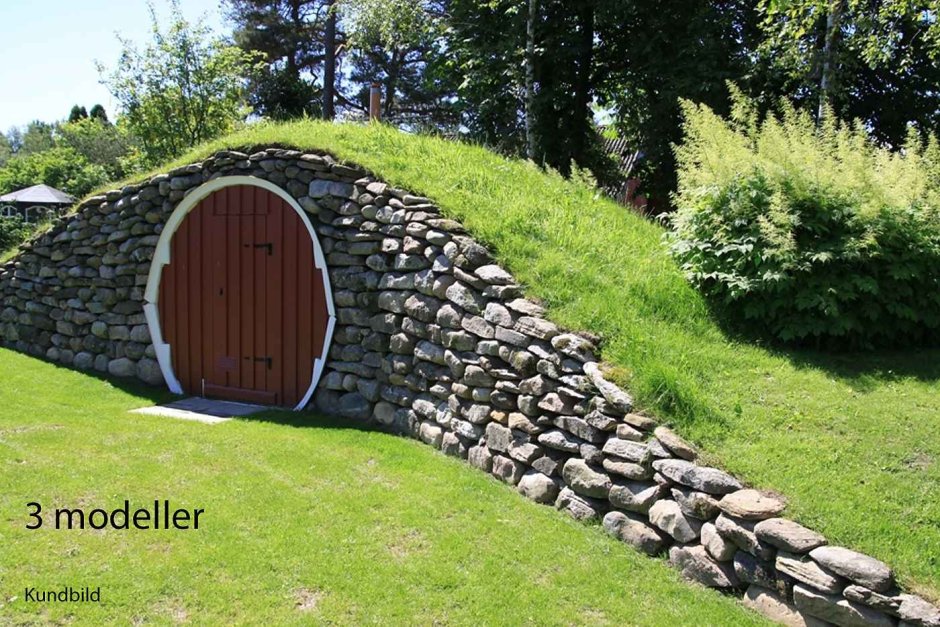 Полузаглубленный погреб