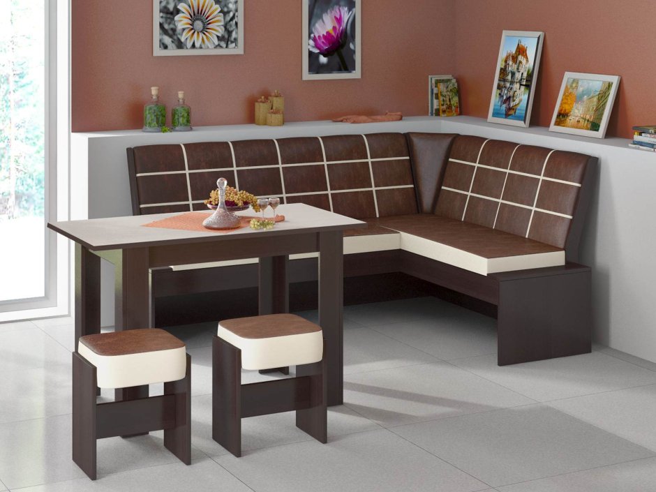 Скамья угловая Манчестер ТРИЯ